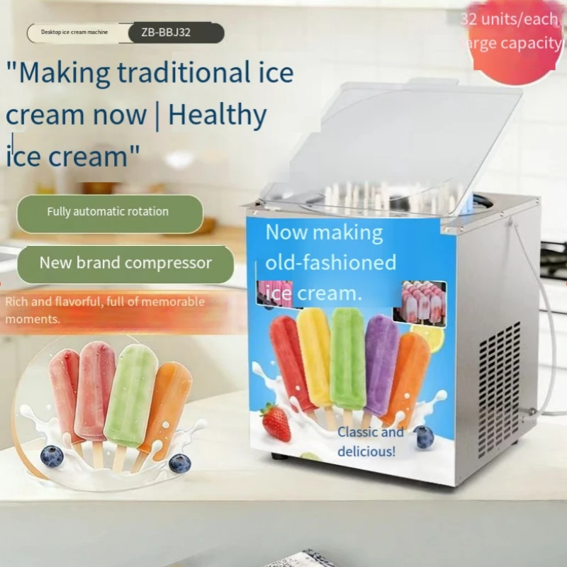 2-pack Popsicle Machine Popsicle Machinestainless Steel Popsicle Making Machinesingle-mode Machine Can Produce 40 Pieces