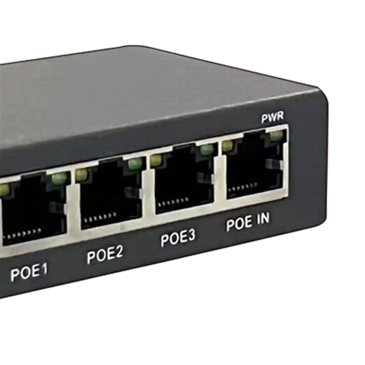 

ABJU 4 Ports Full Gigabit PoE Extender/Repeater 100/1000M Network Switch Extender for Poe Switch NVR IP Camera AP