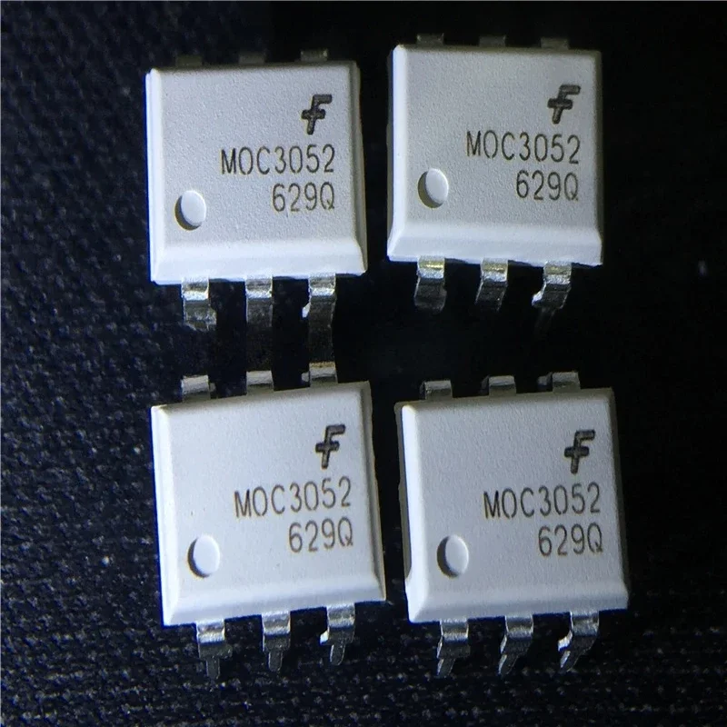 10pcs MOC3052M MOC3052 FSC/Fairchild DIP-6 New imported original, can be shot directly, sample