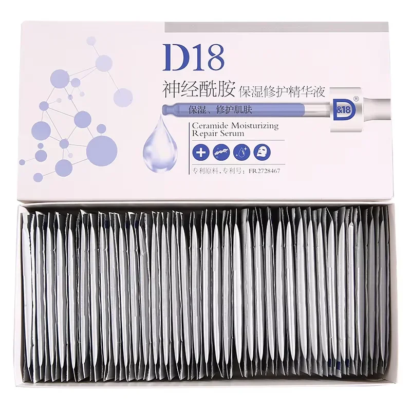 D18 Ceramide Hydrating Facial Essence Hydrating Repairing Nourishing Deep Moisturizing Whitening Brighten Skin Korea Skin Care