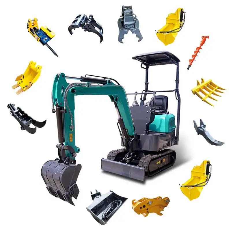 Factory Price Customized Mini excavator loader attachments excavator Farm New Crawler Digger Accessories Breaker Hammer