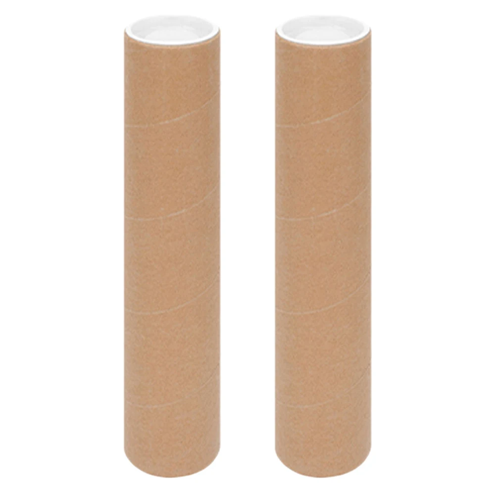 

2 Pcs File Storage Tube Poster Carrying Heavy Large Document Mailing Tubes for Posters Paper Carrier Shipping Artwork Documents