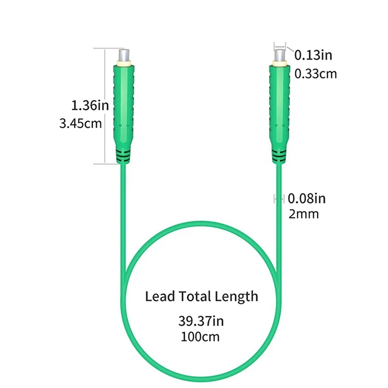 Imagem -02 - Silicone Macio Flexível Jumper Teste Fios Leads de Teste Magnético Sensores Interruptores T10005 30v 5a 35 ft Pcs