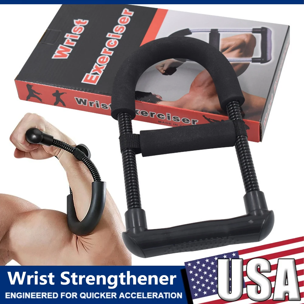 Professional Wrist Trainer Strength Exerciser Adjustable Hand Grips Forearm Strengthener Power Grip Fitness Workout Equipment