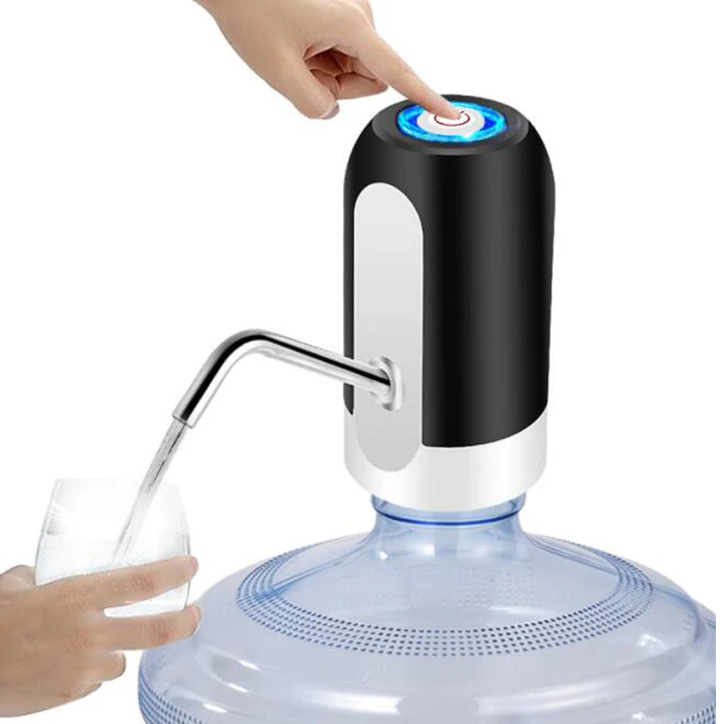 Atwfs Electric Wireless Pumping Water Bottled Automatic Dispenser Bottle Usb Rechargeable JJ3178BG