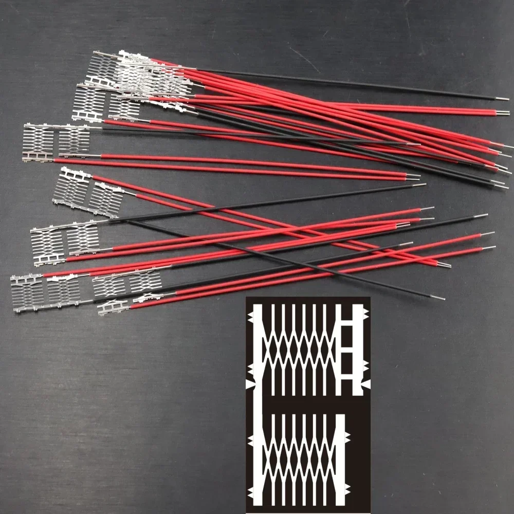 100-10pcs DIY Hand Tool Single/ Dual Mesh 0.6/0.8/1.0/1.1/1.2ohm General Universal Accessories