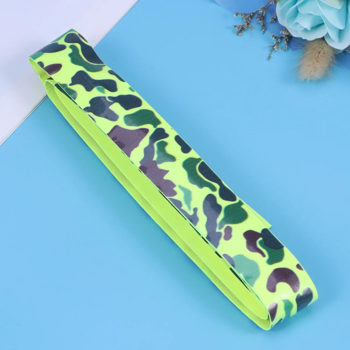 تنس مضرب بدمنتون شريط لحام Overgrip المضادة للانزلاق لينة بولي يوريثان امتصاص الرطوبة التفاف للرياضة قصبة صيد خشبية القفز حبل الأخضر #2