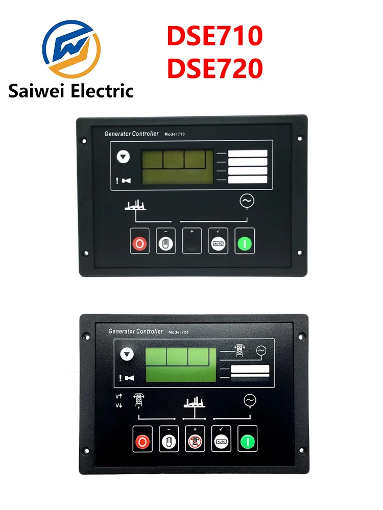 Imagem -04 - Gerador Diesel de Iniciação Automática Módulo Controlador Grupo Gerador Componentes de Controle de Proteção Mar Profundo Dse710 Dse720