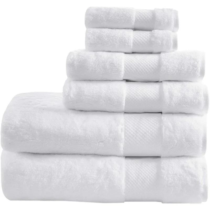 100% Cotton 600Gsm Luxury Premium Thick Soft Abosorbant Hotel Bathroom Towel Set Shower Hand Face Washcloths