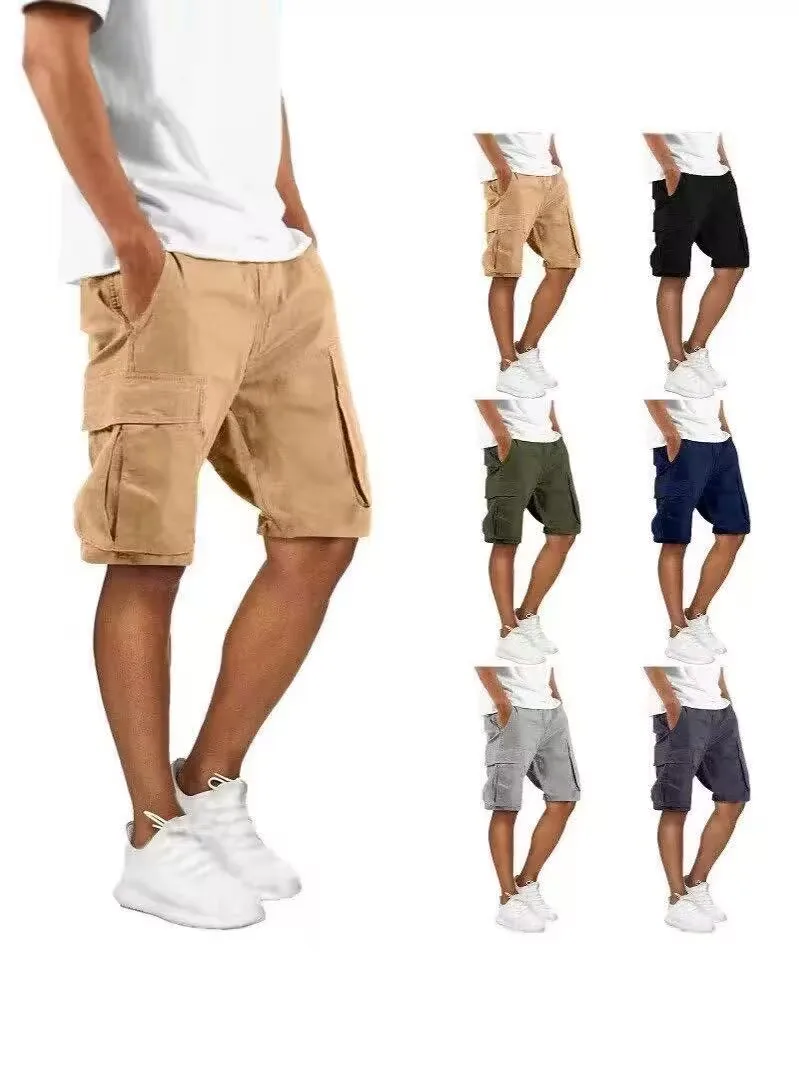 

Летние брюки прямого кроя европейского размера, популярные в Ближнем Востоке, молодежные капри, спортивные шорты для мужчин.