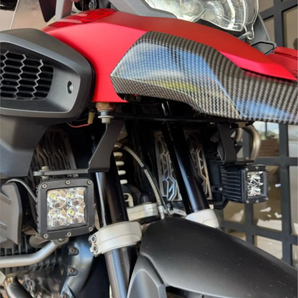 

R1200GS R1250GS Fog Light Led Bracket Auxiliary Lights Holder Support For BMW R1200 GS LC ADV R 1250 GS Adventure GSA 2014-2023