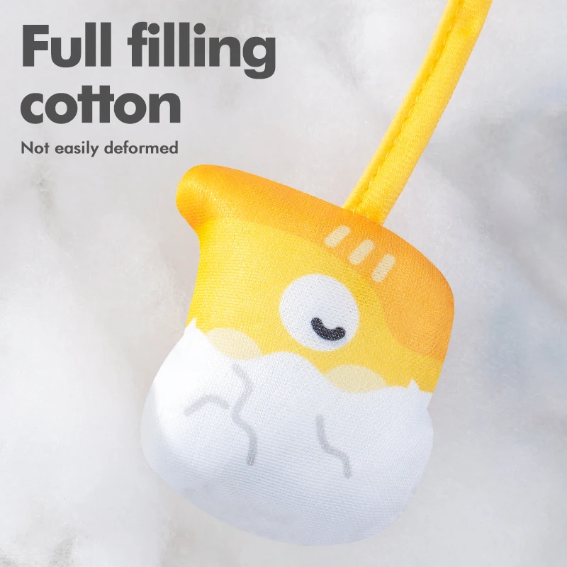 Musical Baby Crib Bell Soft Cotton Cartoon Animal Hanging Toy Acousto-Optic Mobile Bedside Toy Plush Style Kids Toys Xmas Gifts