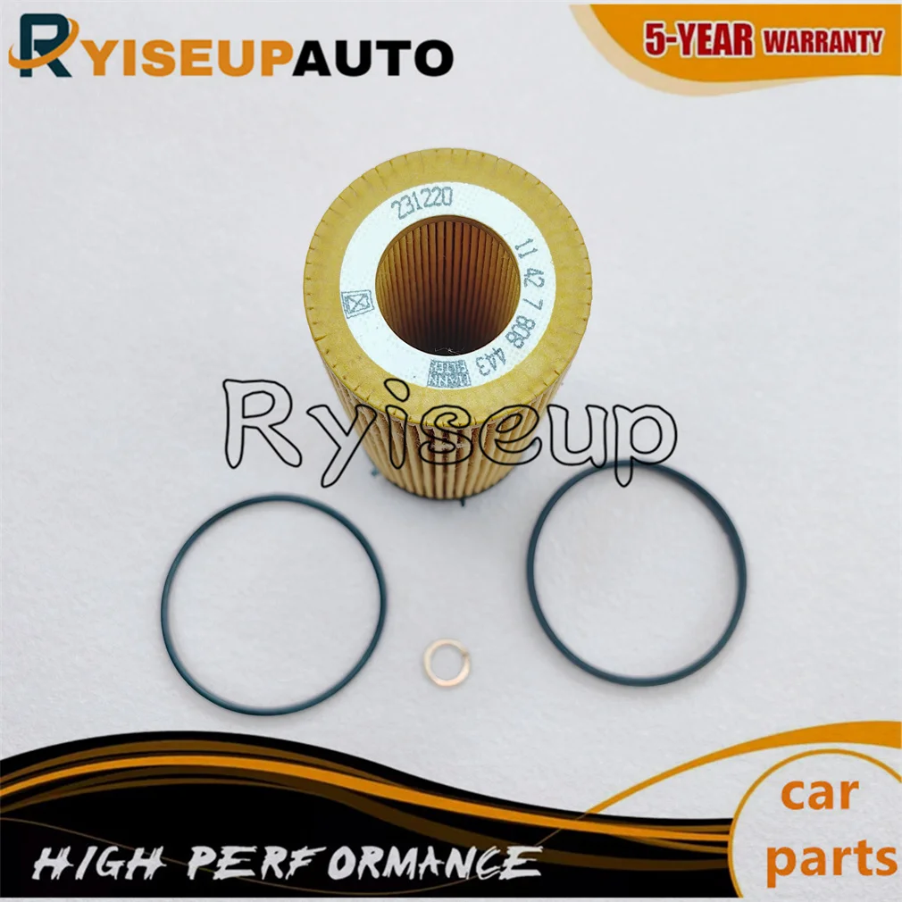 11427808443 new Car Oil Filter Kit For BMW E70 E71 E90 E91 E92 F02 F07 F10 F11 325d 330d 530d 730d X5 X6 30d N57 view 4