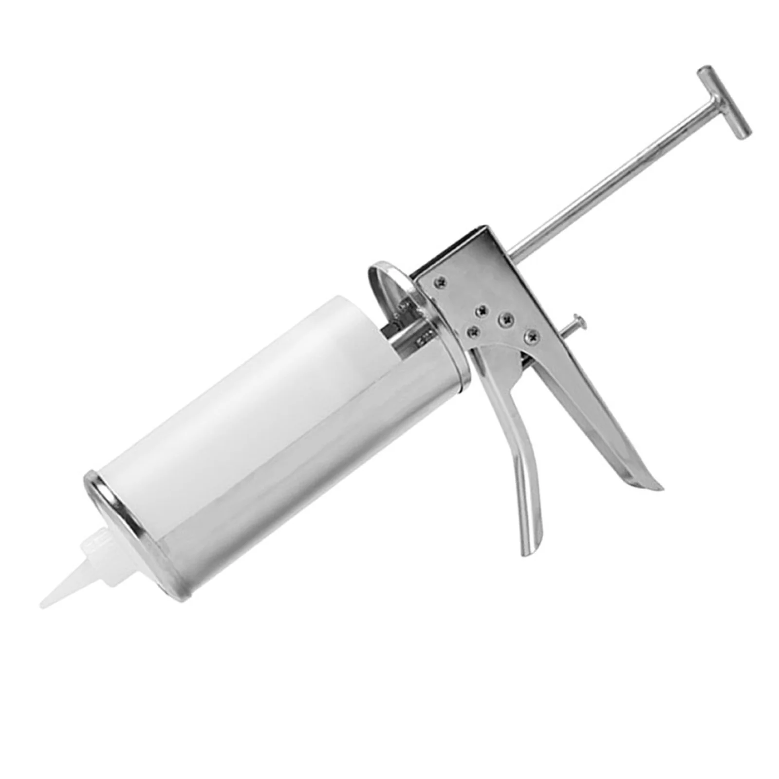 Leakproof Condiment Bottle Pump Stainless Steel Reusable for Burger Shop Kitchen Oil Ketchup