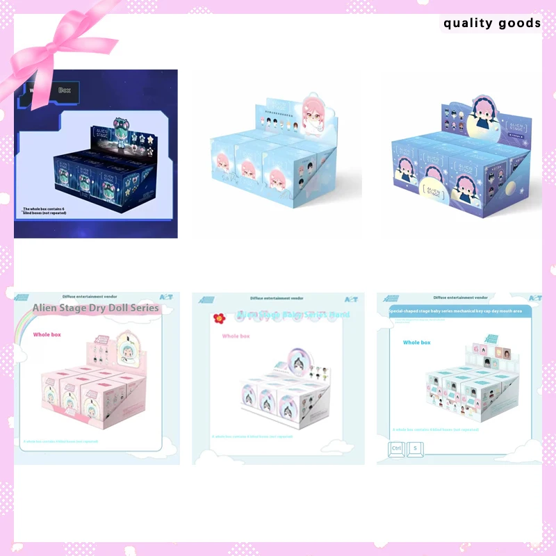 

Модель аниме-фигурки Alien Stage Free Stage Blind Box Series Коллекционные игрушки Mizi Sua Ivan Till Luka Hyuna Декоративные фигурки