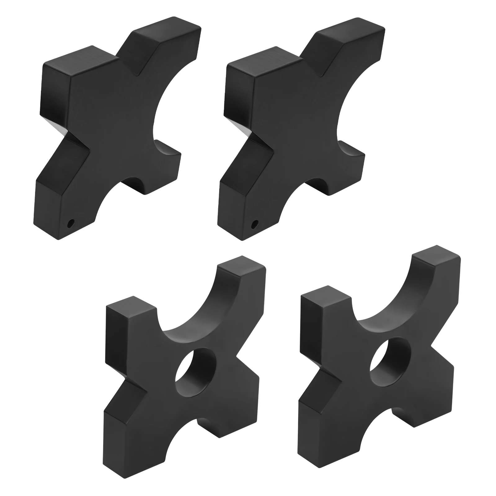 2 قطعة H-شكل متجر هيدروليكي الصحافة لوحة 12.7*12.7*2.5 سنتيمتر الحديد أربور الصحافة لوحة H-الإطار متجر الصحافة لوحة مع أربعة فتحة