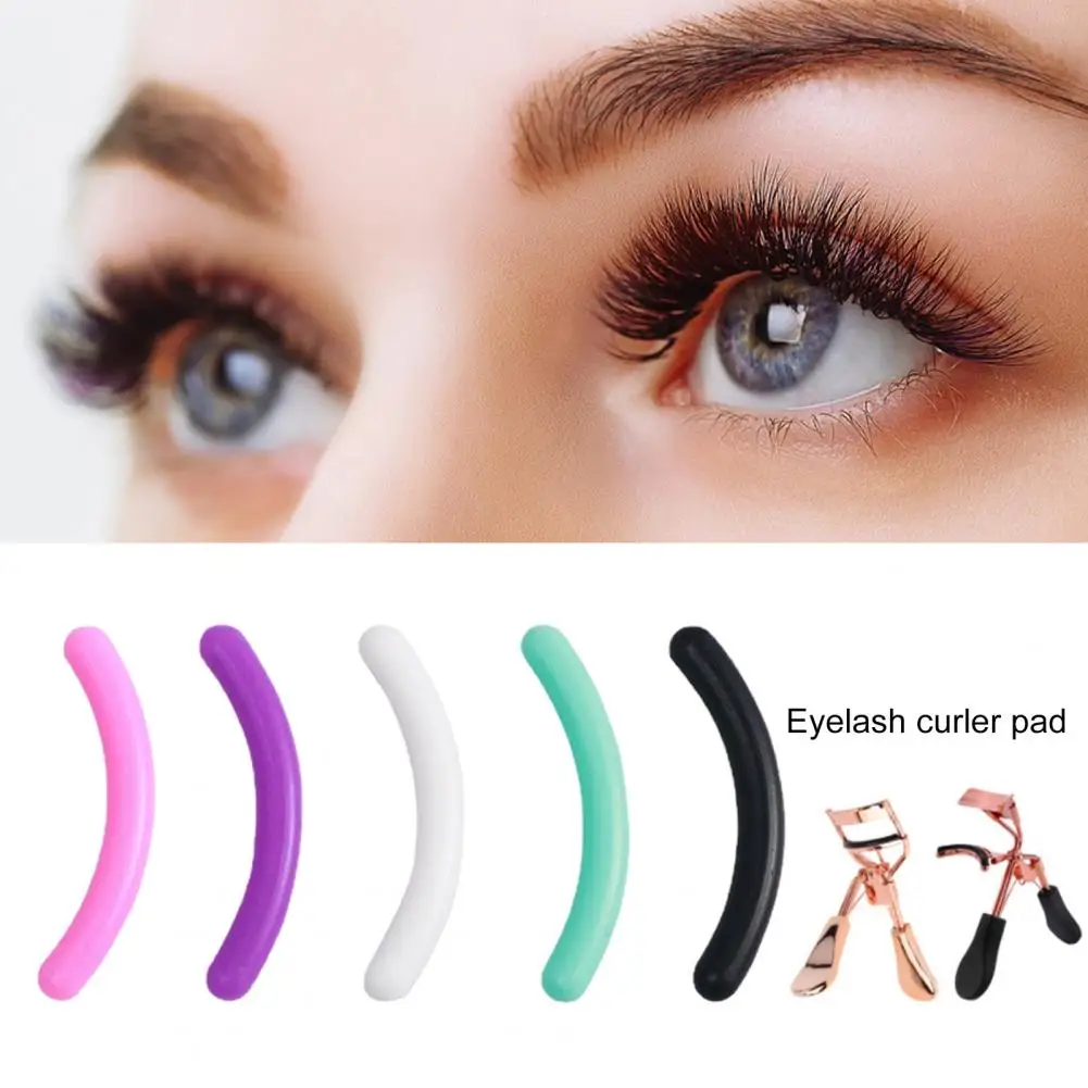 Eyelash Curler Pad Painless Lash Lifting Pad Fitted Eye Shape Makeup  Practical Lash Lifting Pad Refill Silicone Pads