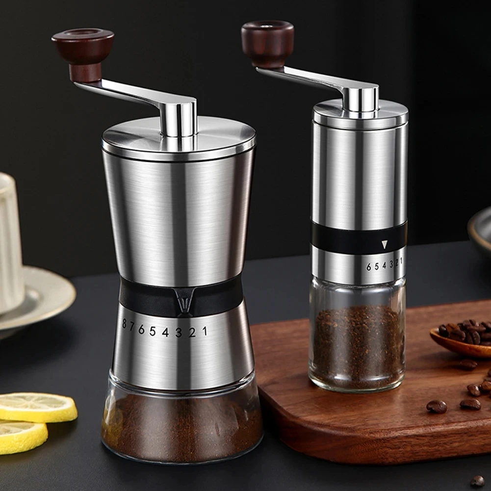 Manual Coffee Grinder High Quality Hand Coffee Mill with Ceramic Grinding Core Adjustable Home Portable Coffee Grinding Tools