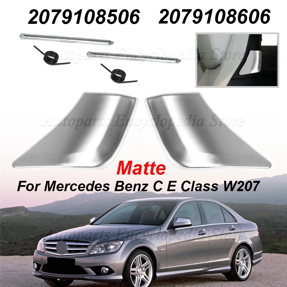 2079108606 Car Front Seat Backrest Lock Switch Cover Handle For Mercedes W207 W204 For Benz C/E Coupe Class E200 E260 E300 E400
