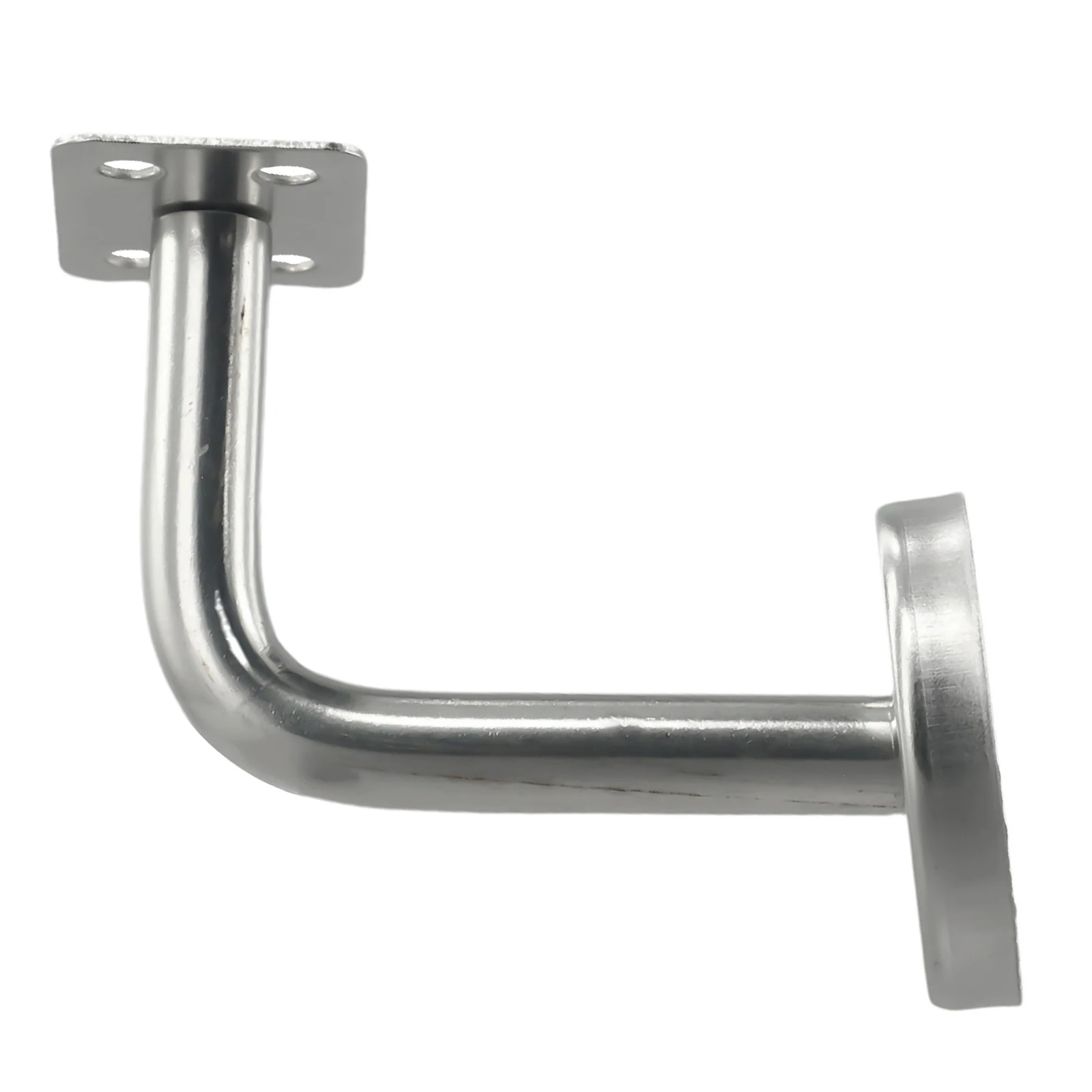 Wall Mounted Handrail Bracket 60MM Bannister Rail Support Silver Stainless Steel Stair Wall Brackets 1X New Sale