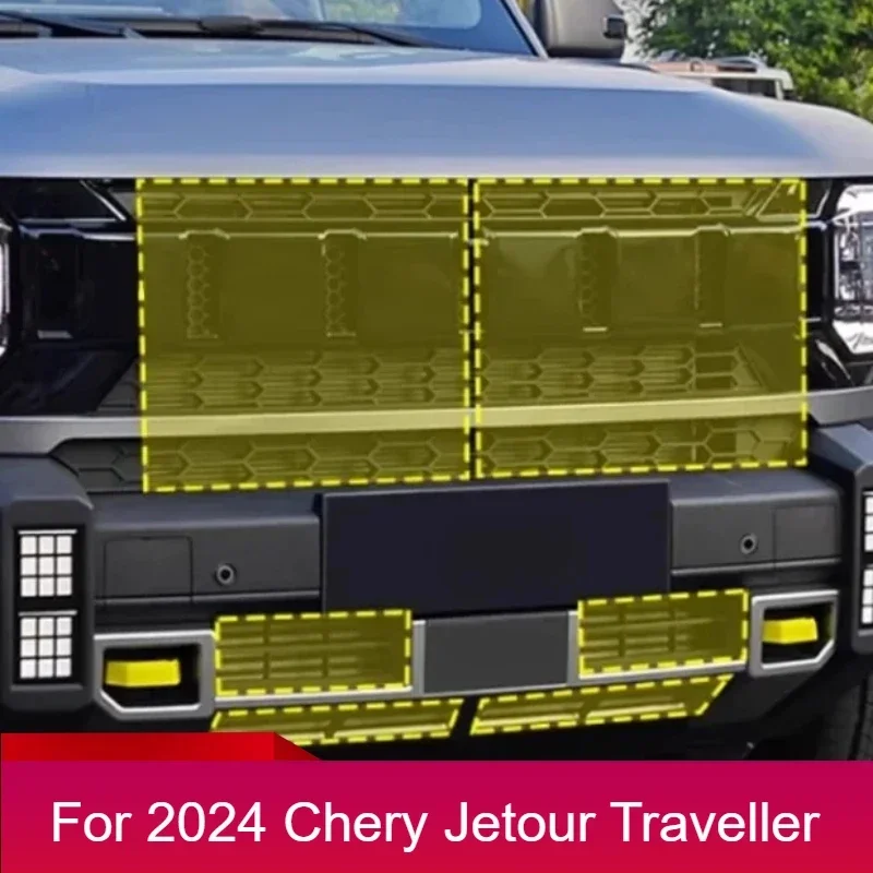 

New！For Car Insect-proof Net Fit for cherryJetour Traveller T2 2023 2024 Jetour T2 Grille Water Tank Protective Net Dust-proof N