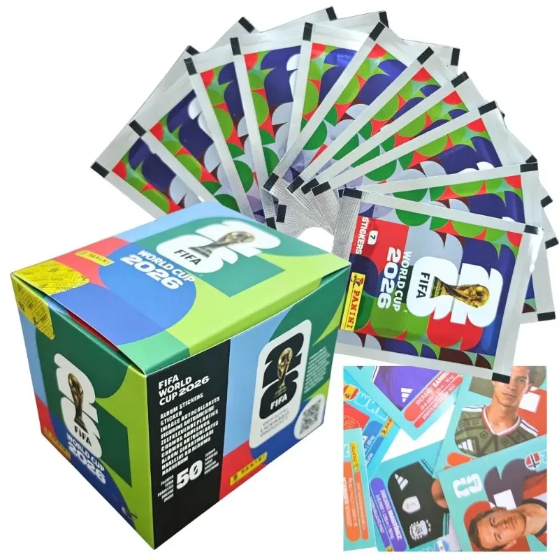 Panini FIFA World Cup 2026 Soccer Trading Stickers Bundle, World Cup Memorabilia Stickers, Fan Souvenir Present - view 5