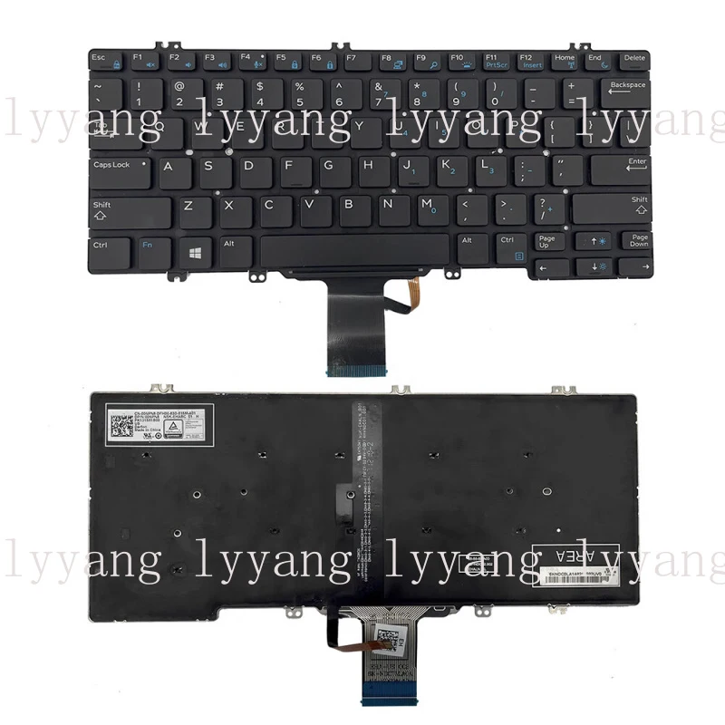 f  FOR Dell Latitude E7280 7380 7390 7290 5289 5280 5290 Laptop Keyboard