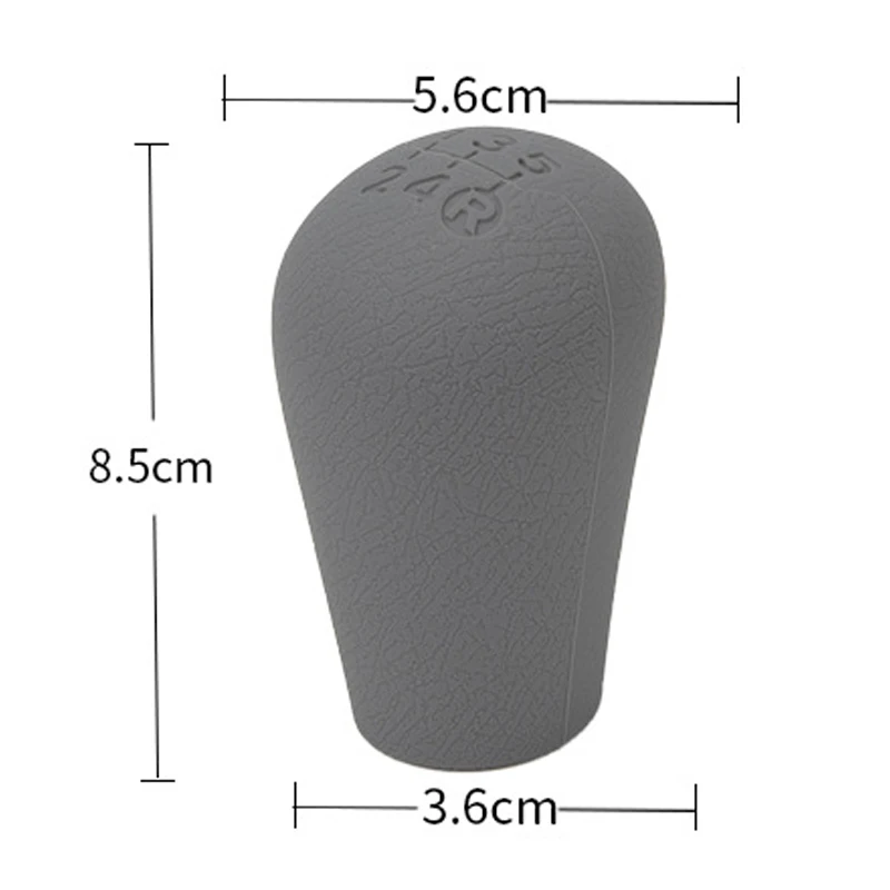 10Pieces Car Manual Gear Shift Knob Silicone Cover Non Slip Lever Shifter Protect Sleeve For Toyota Corolla Vios Prado Old Camry