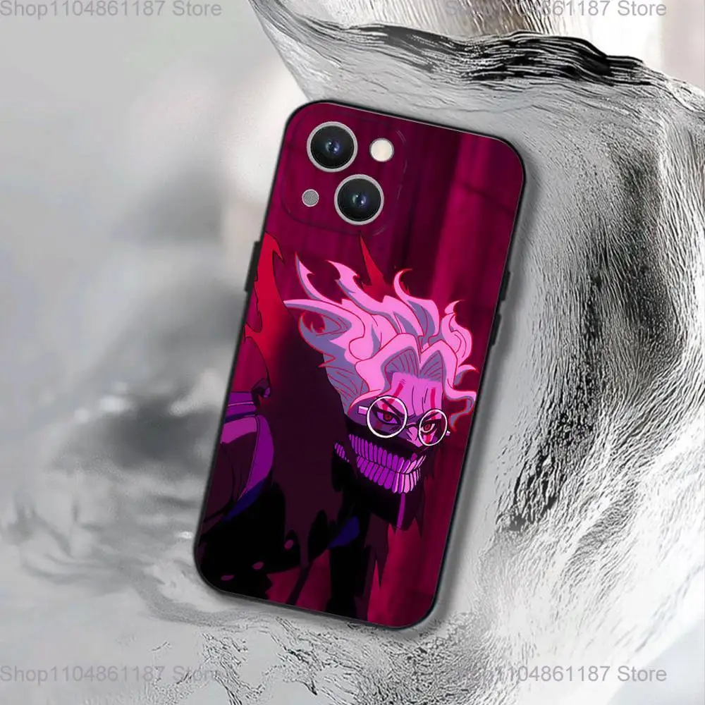 Funda de teléfono Anime D-Dandadan Okarun para iPhone 17,16,15,14,13,12,11,Pro,XS,Max,XR,Plus,E,SE4,Mini funda blanda negra