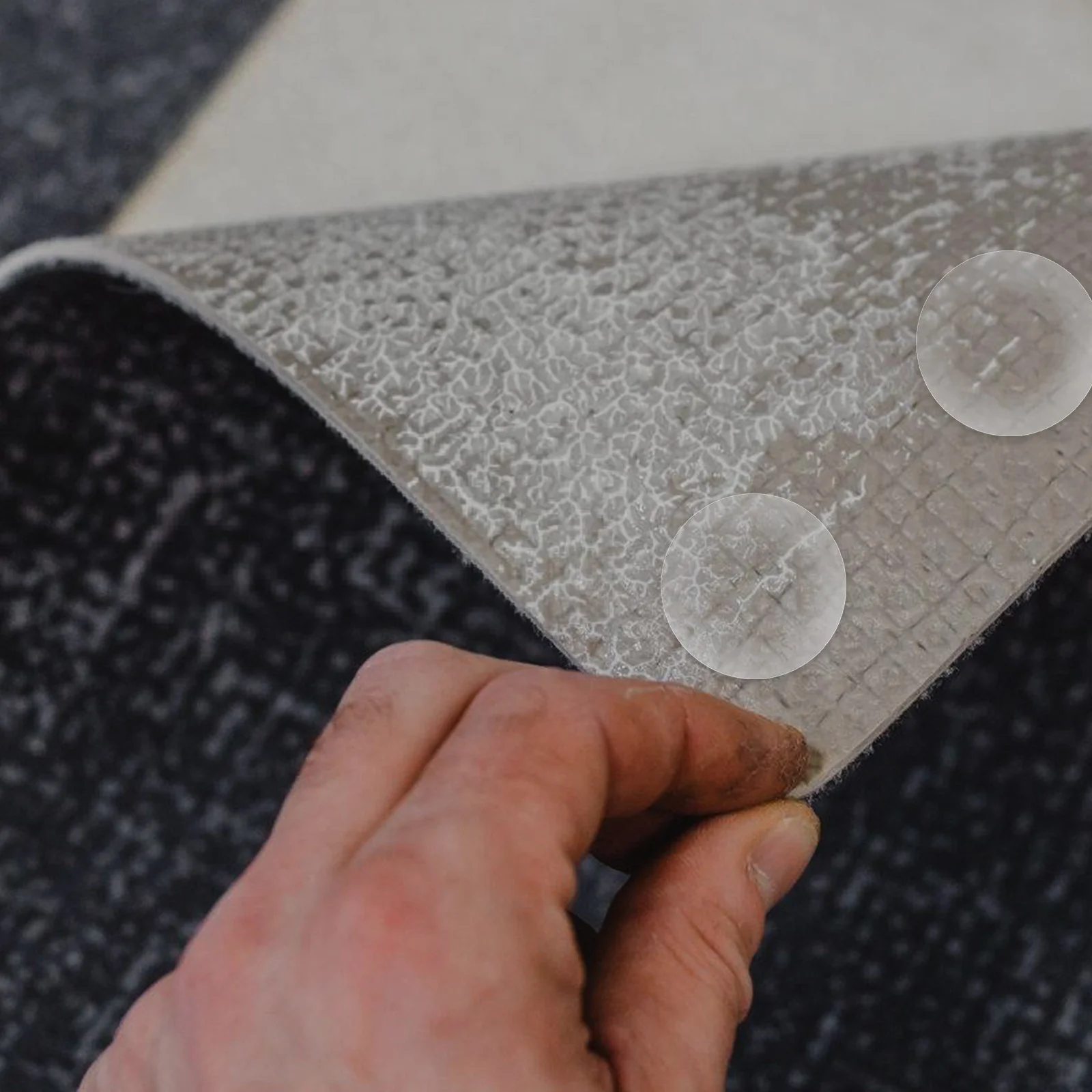 

72Pcs Nano Double Sided Tape Clear Adhesive Dots Strong Hold Traceless Reusable for Automotive Home Decor Wall Posters Balloons