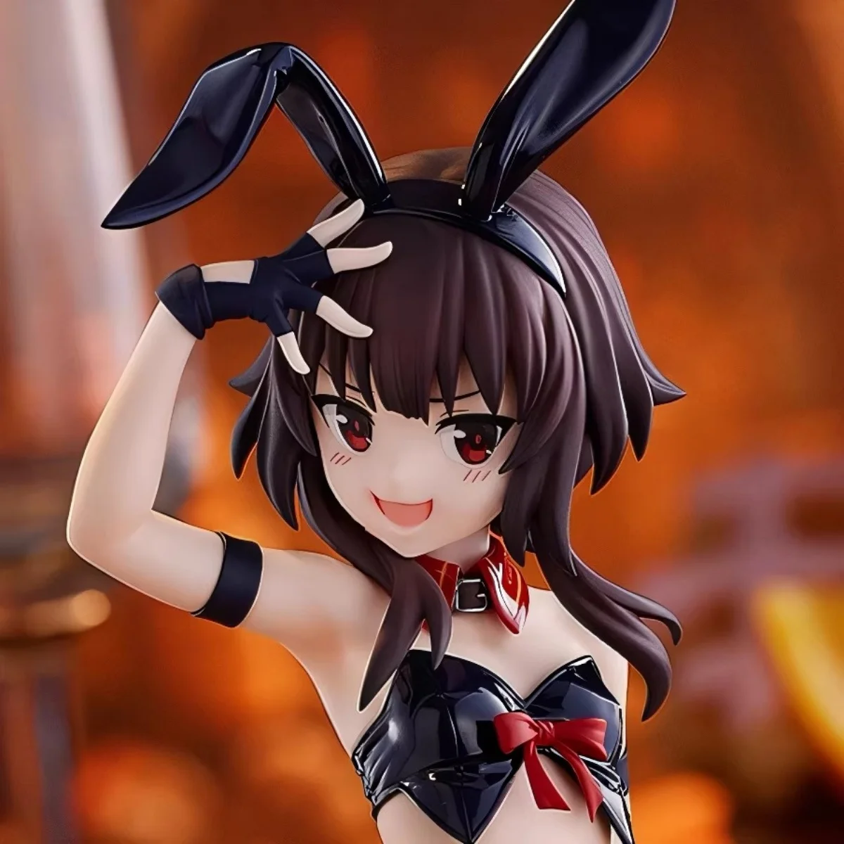 Aqua Kono Subarashii Sekai ni Shukufuku o! Figura de acción coleccionable de PVC de Megumin Pop Up Akua Bunny Ver. del anime, modelo de juguete.