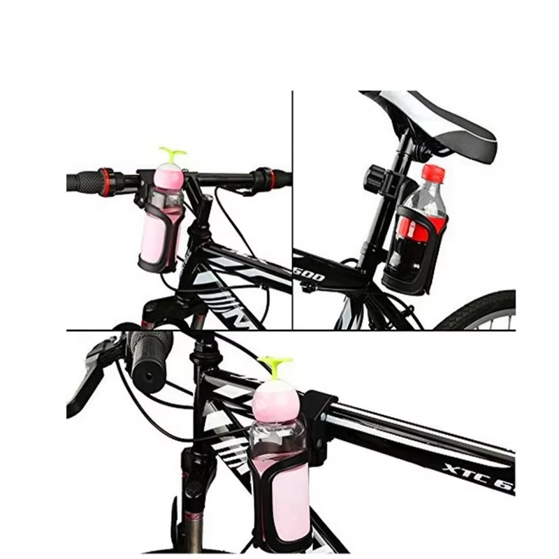 

Bike Water Bottle Drink Cup Holder Mount Cages For Motorcycle Bicycle Baby Stroller Can Store Water Bottles Bicycle Accessories