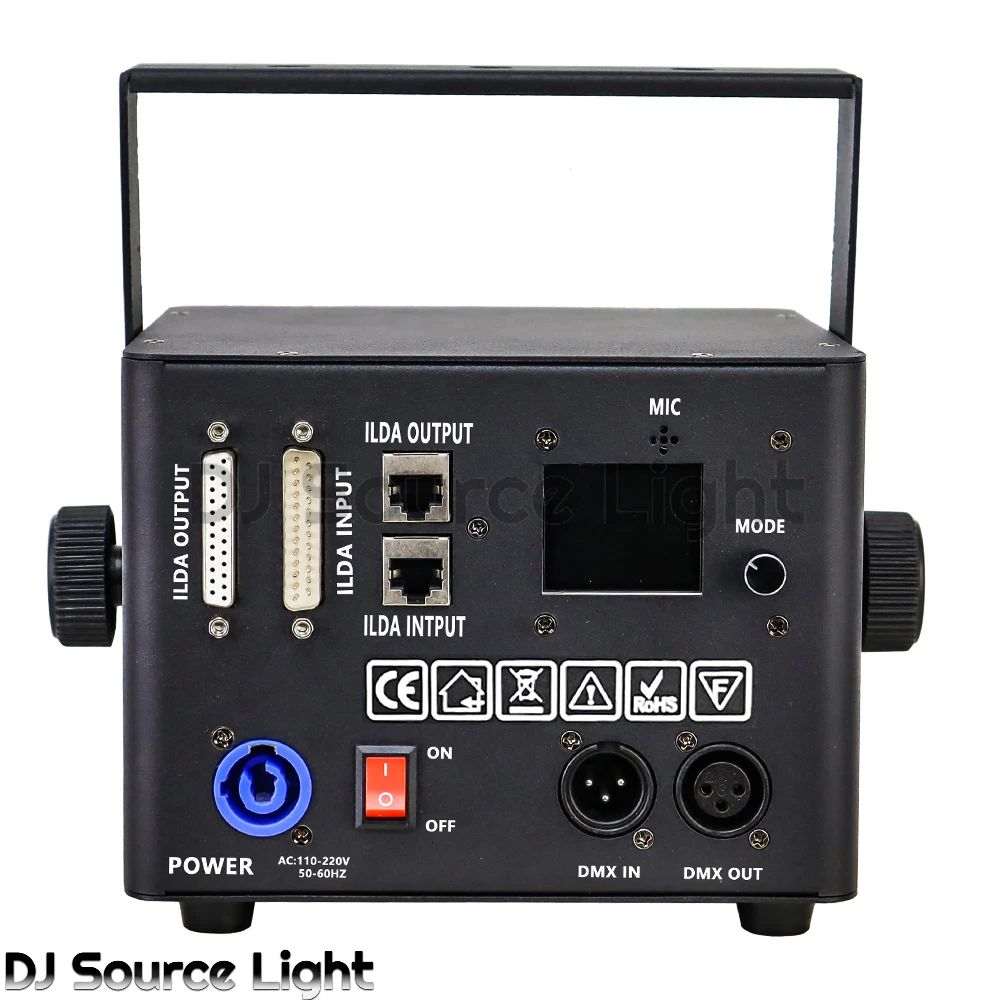 Bluetooth APP Control 5W Laser Light RGB Animation Stage Effect Light DMX512 For DJ Disco Club Wedding Show Stage Projector