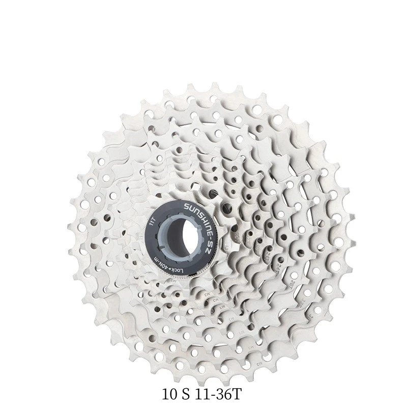 

High Performance Bicycle Accessory Flywheel 10Speed 11~36 Teeth Nickelage Cassette Mountain Bike Freewheel