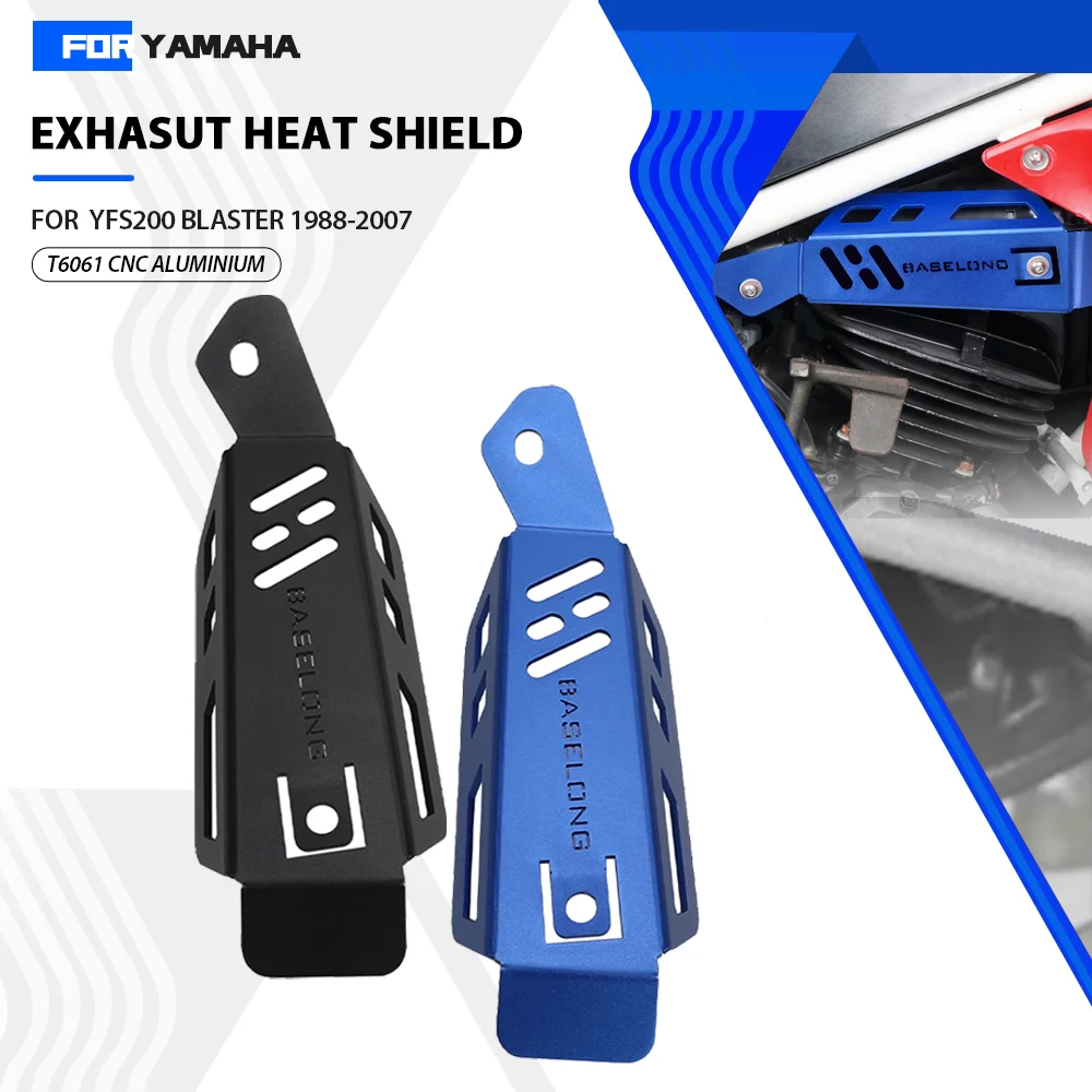 

FOR YAMAHA YFS 200 YFS200 BLASTER 1988-2007 2006 Blaster ATV Exhaust Pipe Heat Shield Cover Muffler Protector Guard Accessories