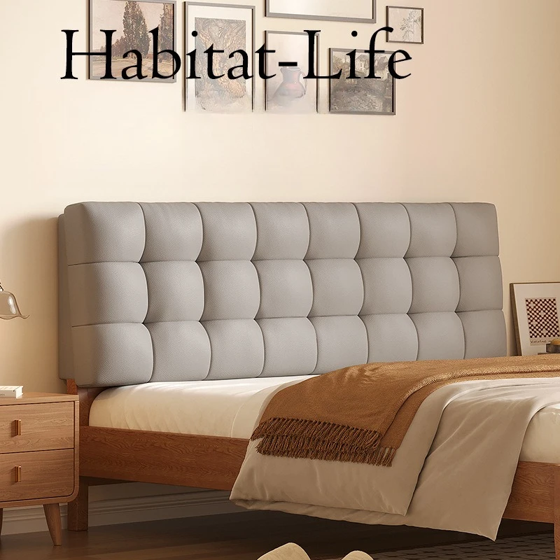 Headboard Cushion Soft Package Backrest Tatami Back Cushion Large Self Adhesive Washable Leather Pillow Comfortable Cushion