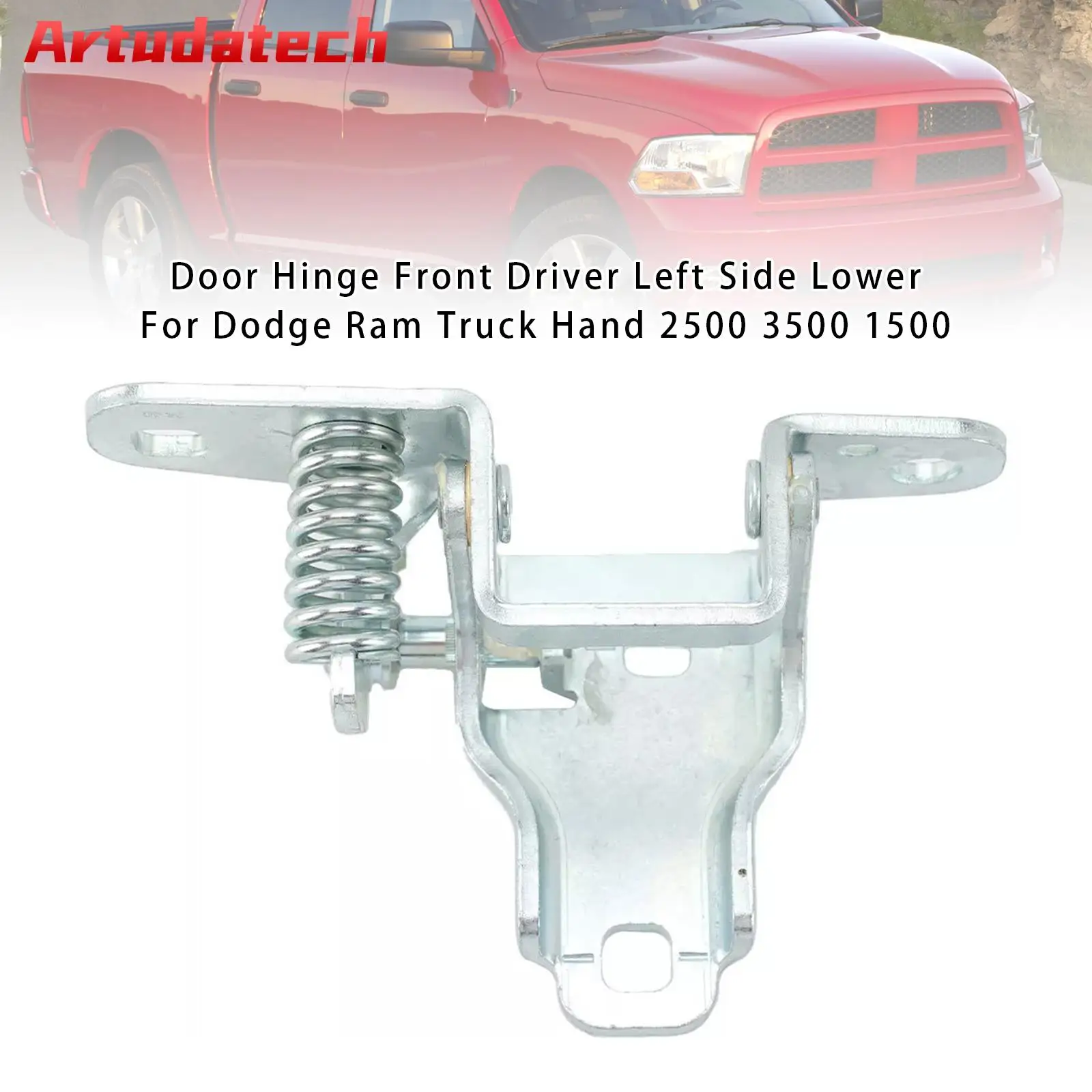 

Artudatech Door Hinge Front Driver Left Side Lower For Dodge Ram Truck Hand 2500 3500 1500 Car Accessories