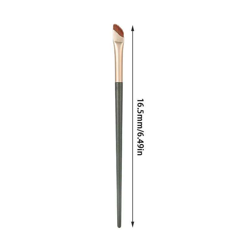 Upgrade Professionelle Make-Up-Tools Eyeliner Augenbrauen Pinsel Schräg Flache Sichel Klinge Eyeliner Pinsel Wolle Faser Augenbraue Kontur
