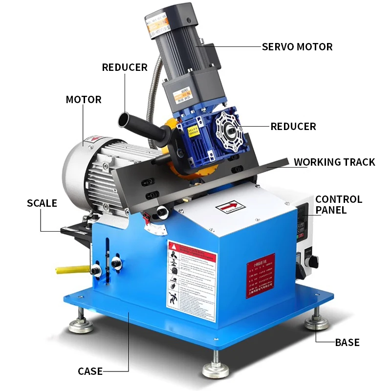 X-10 Small plate beveling machine long strip carbon steel stainless steel flat plate electric automatic chamfering machine