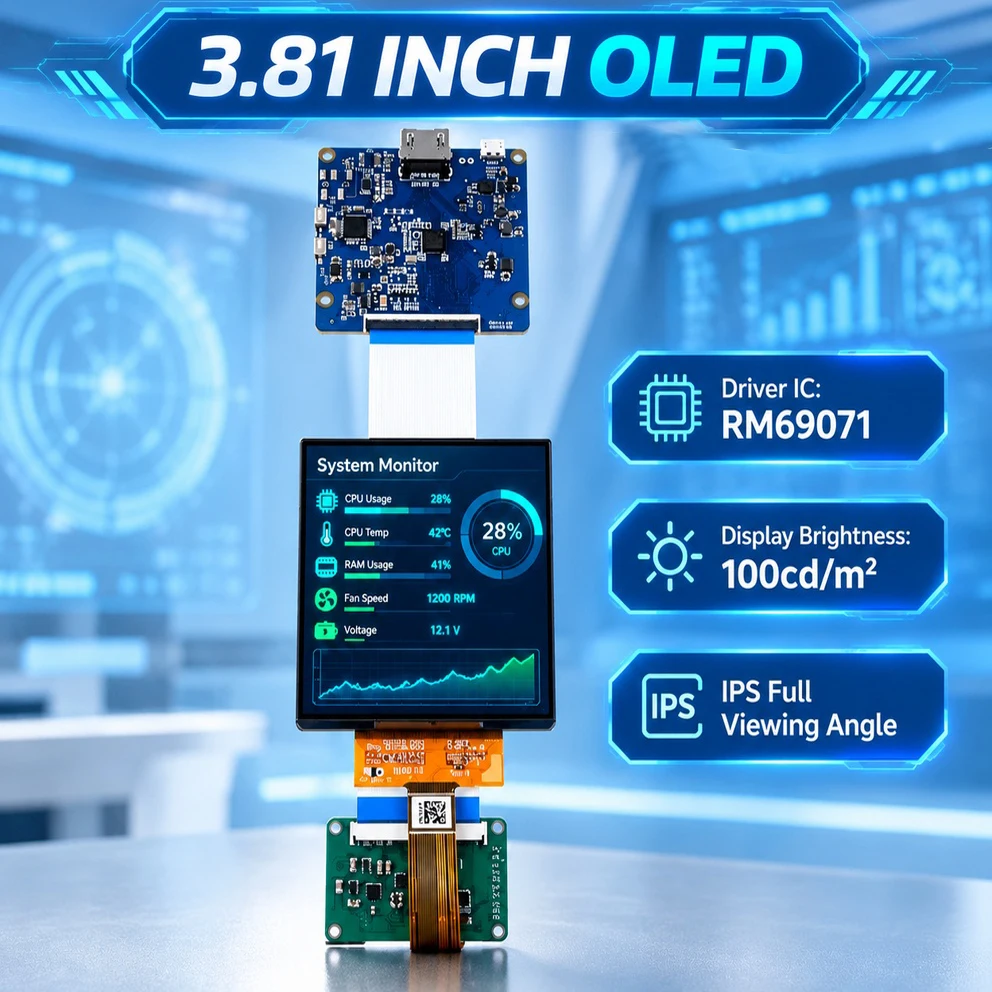modulo-display-oled-da-381-pollici-risoluzione-1080×1200-interfaccia-mipi-schermo-amoled-ips-con-ampio-angolo-di-visione-e-scheda-driver-39-pin