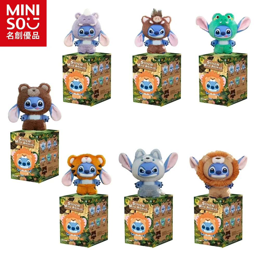 

Название нового продукта 2026: Виниловая плюшевая глухая коробка серии Chuangyoupin Stitch Wild Animal, серия Q, милое и динамическое украшение для рабочего стола