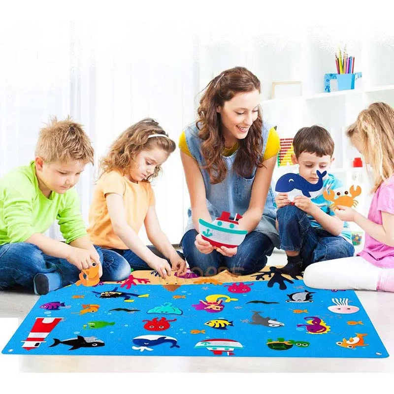 Cảm Thấy Bảng Truyện Bộ Montessori Dương Nông Trại Loài Côn Trùng Họ Động Vật Tương Tác Mầm Non Đầu Học Tập Bé Đồ Chơi Cho Trẻ Em