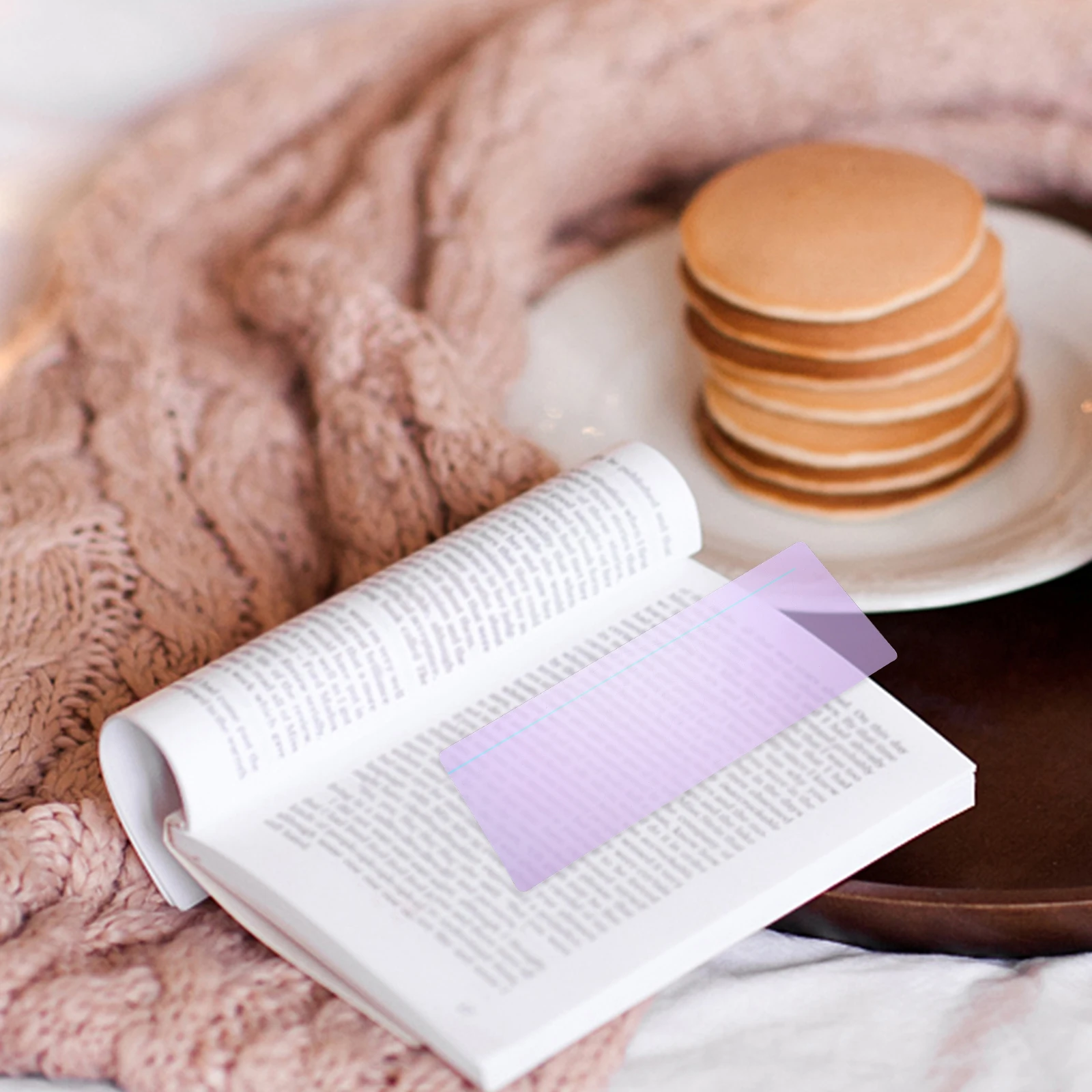 

8Pcs Bookmark PVC SafeDurable VisualTracking BlockDistractions HelpFocus ColoredTint ReadWord ClarityLine