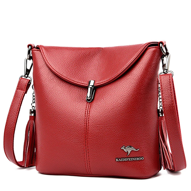 

New Retro Winter Style Leather Luxury Purses and Handbags Ladies Bags Designer Women Shoulder Crossbody Bags for Women 2023