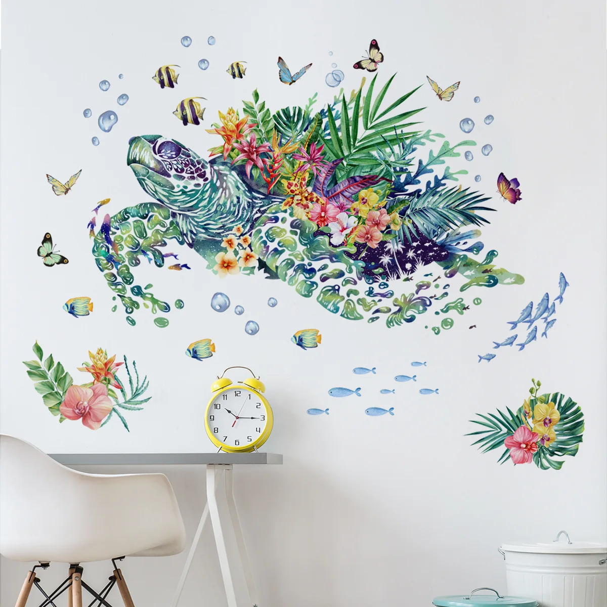 

Creative Sea Bubble Background Decorative Wall Sticker Children's Room Self-adhesive Wall Sticker