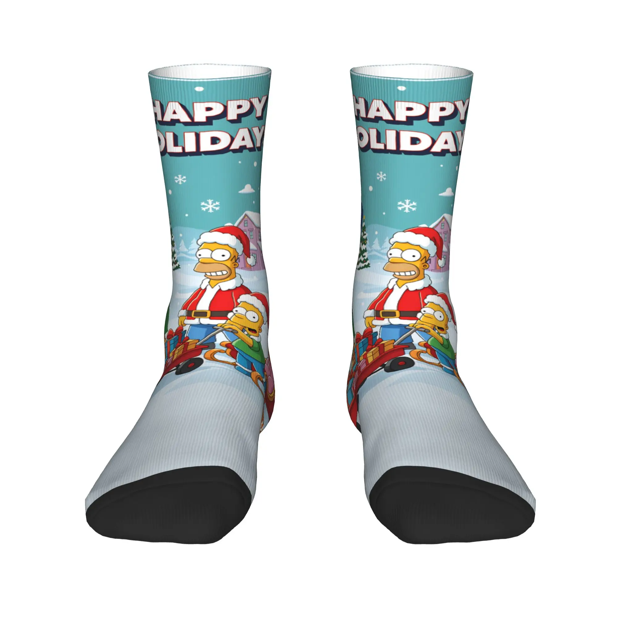 Socks The S-Simpsons Gothic Stockings Autumn Anti Bacterial Couple Socks Quality Design Outdoor Socks