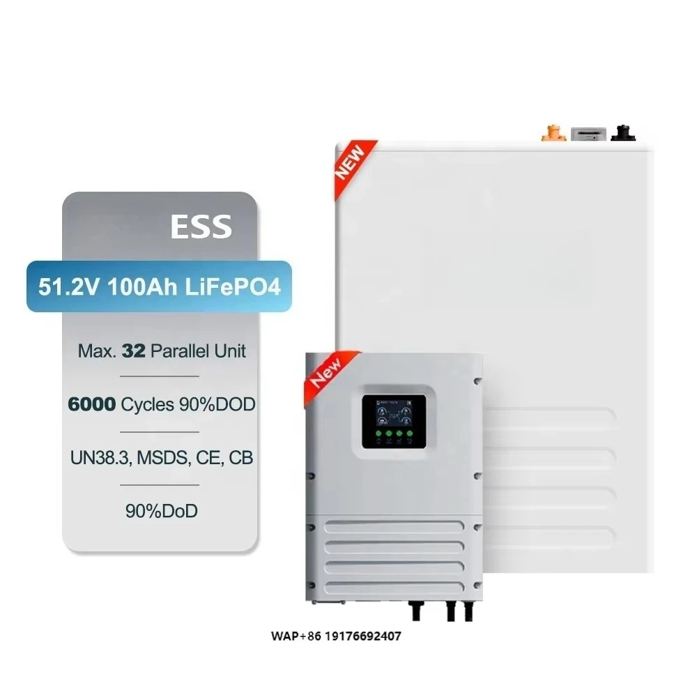 

Deye SE-F5 Pro Solar LiFePO4 Battery 51.2V 100Ah 5KW 5.12kWh Home Energy Storage Battery System