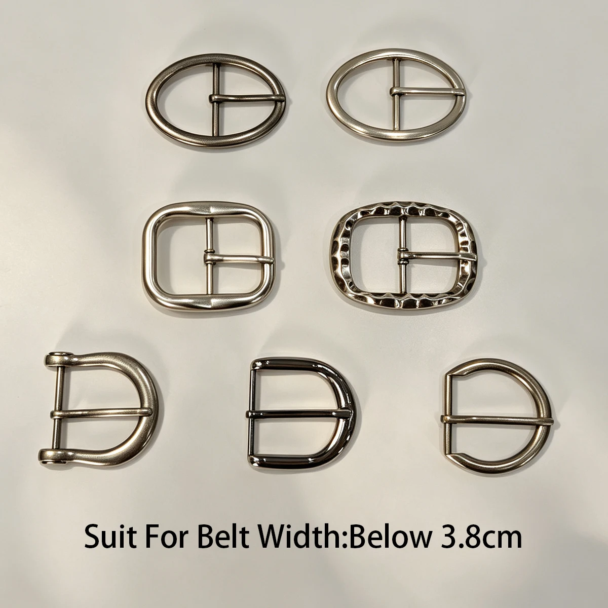 1Piece Men's Belt Buckle 40mm Metal Pin Buckle Fashion Jeans Waistband Head Buckles for Women's Belt DIY Leather  Accessories