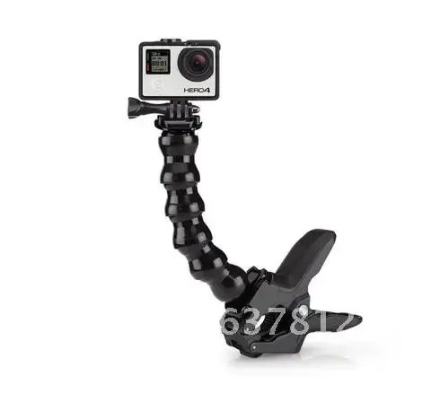 Jaws Flex Clamp Mount for GoPro Accessories Gopro Hero 7/6 3 3+ 4 4 session SJCAM SJ4000 SJ5000 M20