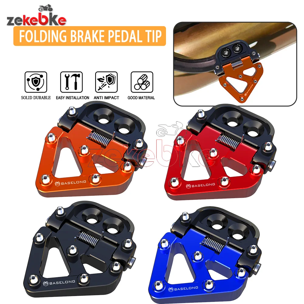 

For RIEJU MR PRO 250 300 MR RACING 300 2020-2023 CNC Folding Rear Brake Pedal Step Tip Plate For RIEJU MR 250 300 2020-2023